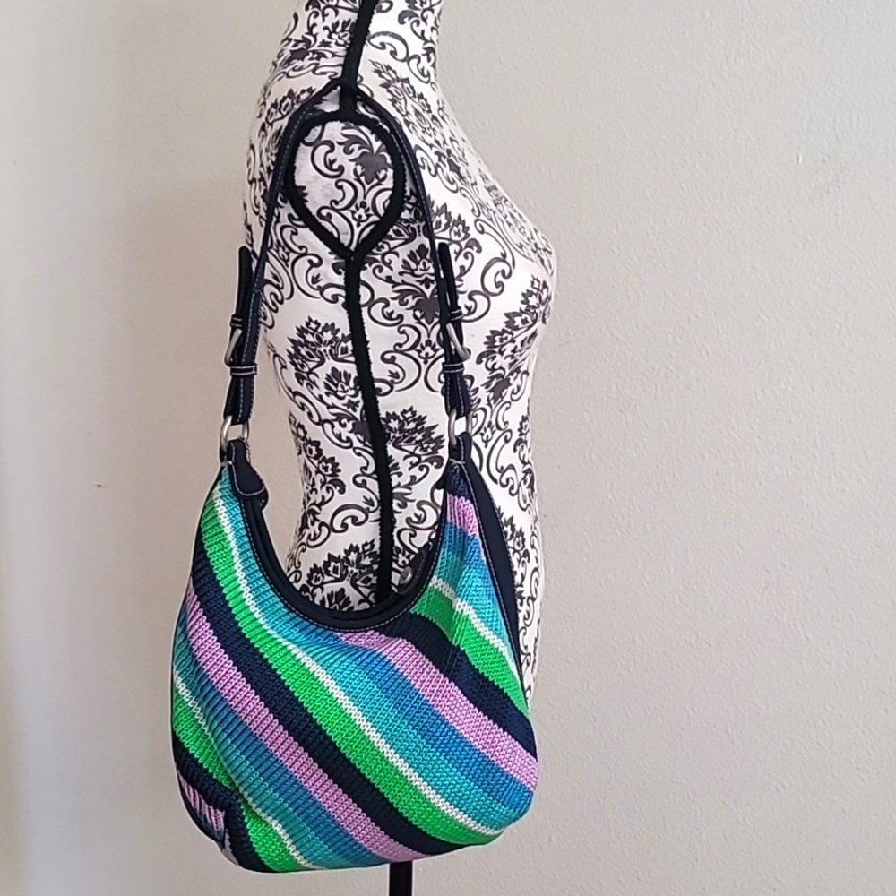 🪴 THE SAK SHOULDER /CROCHET COLORFUL BAG .